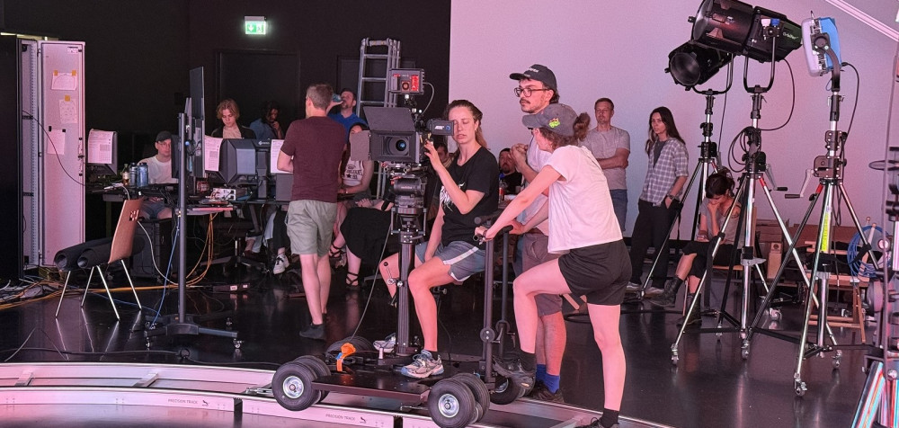 Erste Aufnahmen im VFX Lab