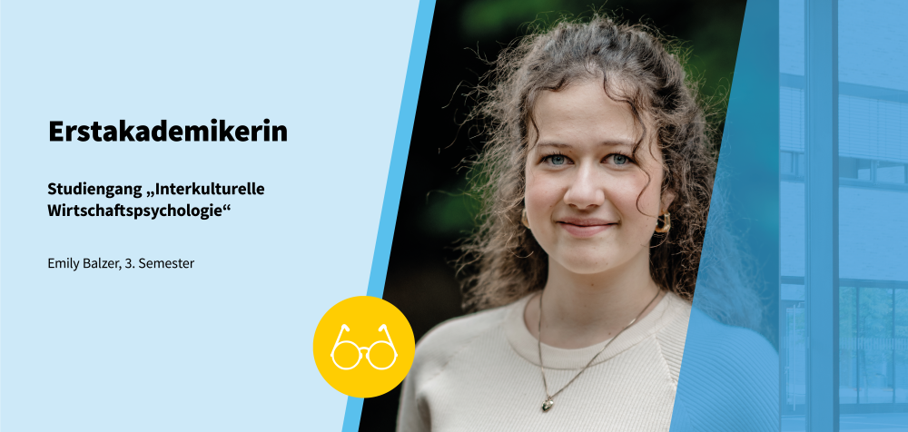 IWP-Studentin Emily Balzer ist Erstakademikerin