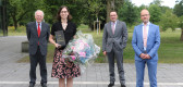 HSHL-Professoren, HSHL-Präsident und UNICUM Jury-Mitglied.