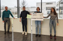 Gruppenbild des Gewinnerteams des Börsenspiels