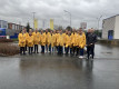 HSHL-Studierende auf dem Gelände der Firma HELLA FORVIA in Lippstadt