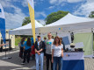 Prof. Dr.-Ing. Petra Rolfes-Gehrmann (r.) mit Max Schartenberg (M.) und...