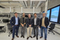 Das B5GCyberTestV2X-Team der HSHL (v.l.): - Prof. Dr.-Ing. João Paulo Javidi...