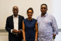Die Jury: Nelli Foumba Soumaoro (l.) und Dr. Médard Kabanda (r.) von Komm...