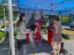 Bike-Fitting Stand auf dem Campus