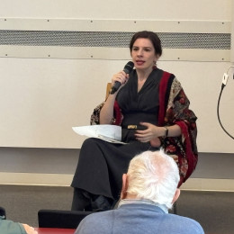 Marina Weisband beim Vortrag