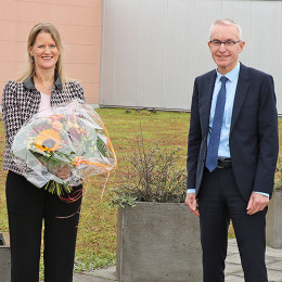 Hochschulwahlversammlung wählt am 20. und 21. September 2021 Sandra Schlösser zur neuen HSHL-Kanzlerin und Prof. Dr.-Ing. Christian Spura zum Vizepräsidenten für Studium und Lehre.