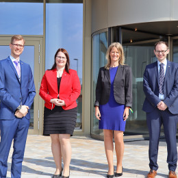 Gruppenfoto des Präsidiums