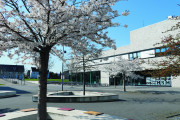 Blick auf das Campusgelände der HSHL in Lippstadt