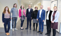 v.l. Prof. Dr. Youlia Spivak, Kurt Weigelt, Prof. Dr. Evelyn Korn, Matthias Ferber, Christiane Holz, Norbert Rotter, Jürgen Tempelmann, Prof. Dr. Alexandra Maßbaum