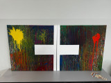 Das "Action Painting" entstand als ein Programmpunkt bei den Interkulturellen Tagen.