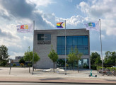 Im Hörsaalgebäude der HSHL am Campus Hamm geht es beim Laborgespräch und dem ersten "TMM"-Talk um das spannende Thema Marketing