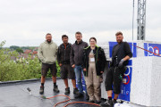 Teamfoto auf der Baustelle