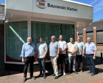 Die Projektbeteiligten (v.l.) Andreas Lutters (HSHL), Felix Staubach (HSHL...