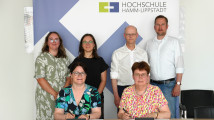 (v.l.): Carolin Hilleke, Prof. Dr.-Ing. Kira Kastell, Kerstin Woldorf, Dr...