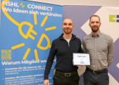 Jan Steffens und Thomas Kraienhemke mit der Idee Sight Safe