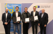 v.l. Dr.-Ing. Michael Alexander Wiederhold, Florian Pichmann, Oliver...